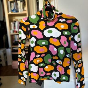 Nooworks Turtleneck in Eggs Sz XS